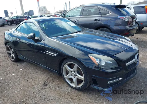 2014 Mercedes-Benz Slk 250 из США, поврежденный, VIN WDDPK4HA6EF076457